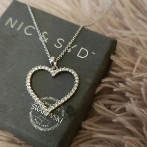 Nic & Syd by Swarovski Heart Necklace